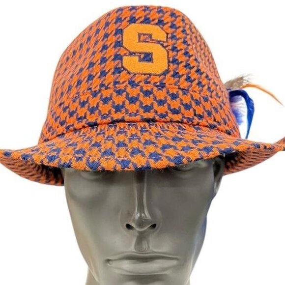 Syracuse University Fedora Hat Size Large NWT Team Spirit Game Day Apparel - Picture 2 of 9